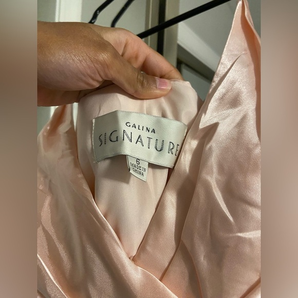 David’s Bridal Galina Signature Bridesmaid dress Size 6 - Picture 12 of 13